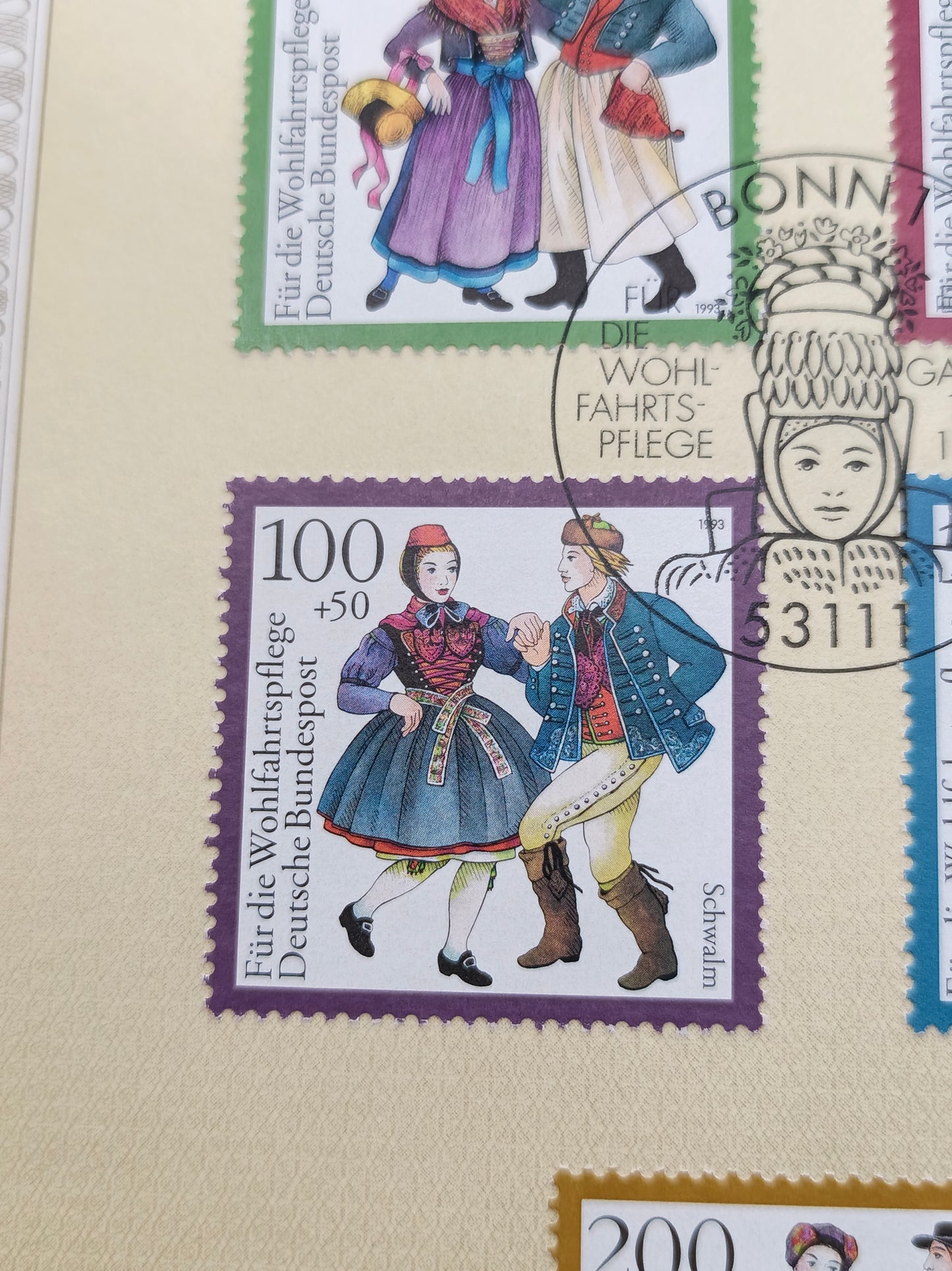 Traditional Heritage: 1993 Welfare Stamps