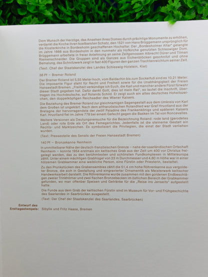 Cultural Treasures: "Sehenswürdigkeiten" 1989 Definitive Series