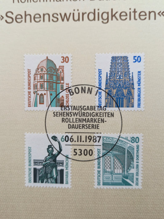 Architectural Landmarks: "Sehenswürdigkeiten" 1987 Definitive Series