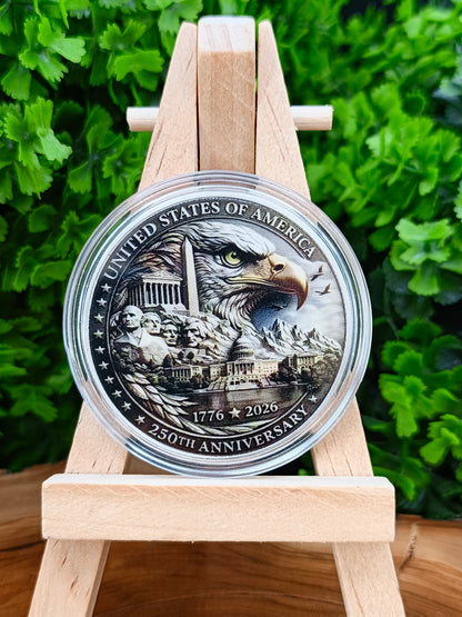 Unofficial commemorative issue marking America's 250th Independence Day 1776–2026