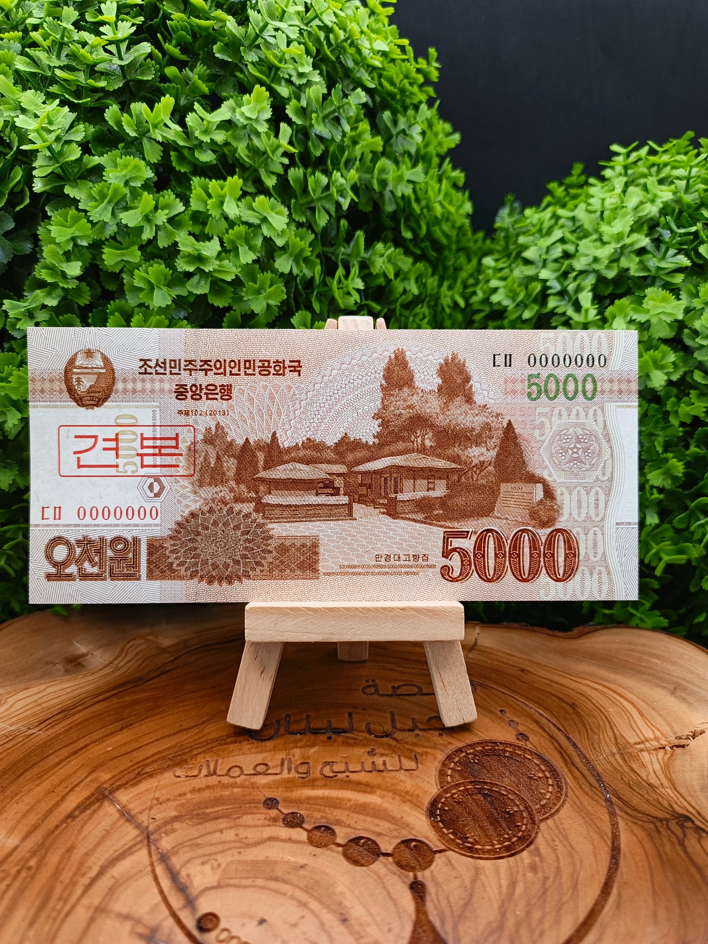 5 - 10 - 50 - 100 - 200 - 500 - 1000 - 2000 - 5000 won . North Korea . (2002_2008)