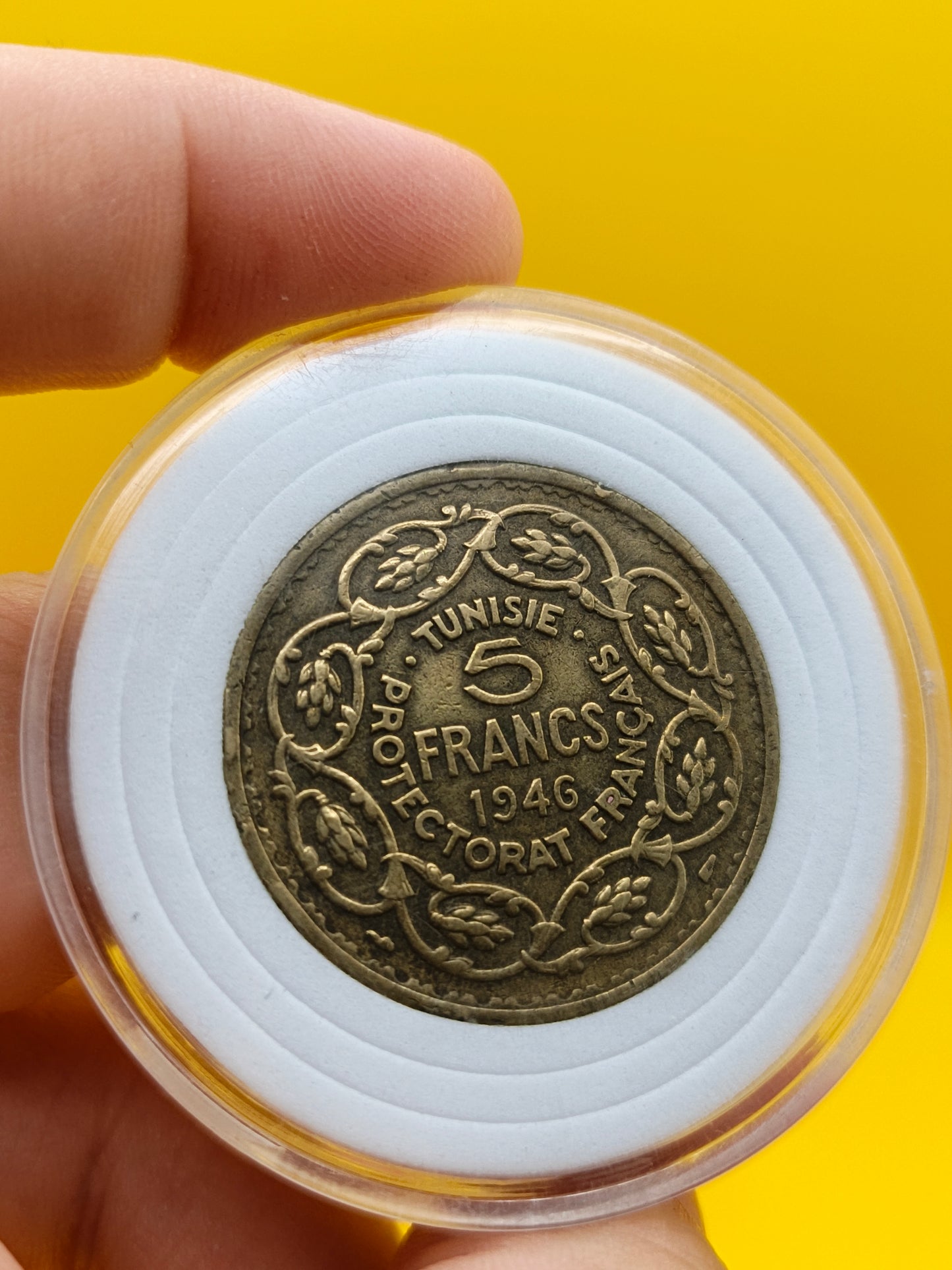 Tunisia 5 Francs 1946 - ( Muhammad al-Amin Bey)