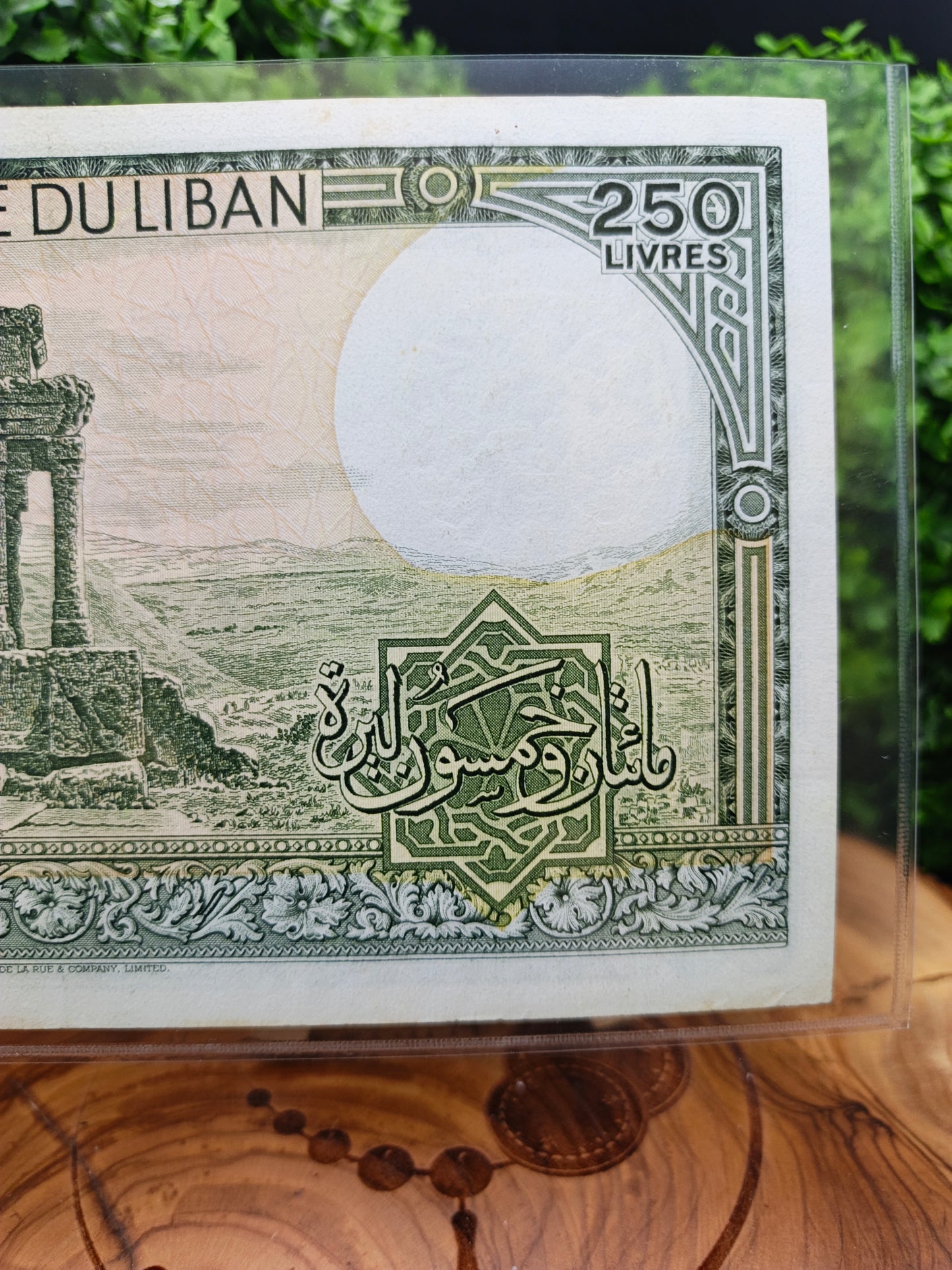 250 lira . prefix AA 1986 . lebanon