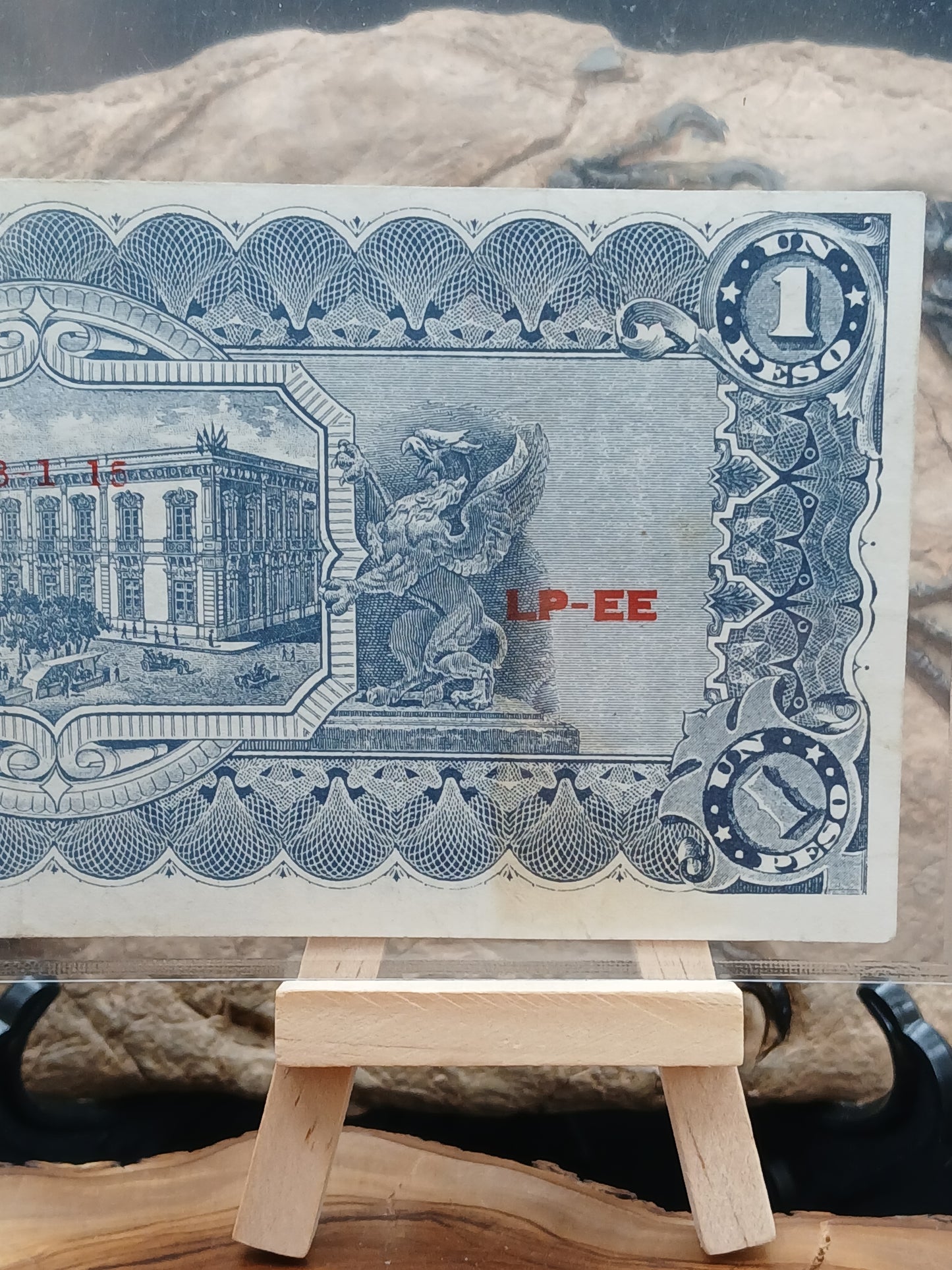 1 peso . Mexico.  Chihuahua . 1915