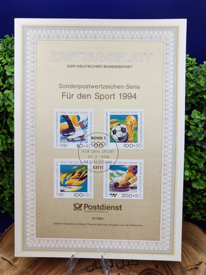 Sporting Milestones: "Für den Sport 1994" Series