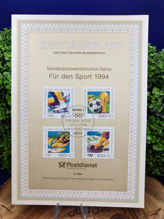 Sporting Milestones: "Für den Sport 1994" Series