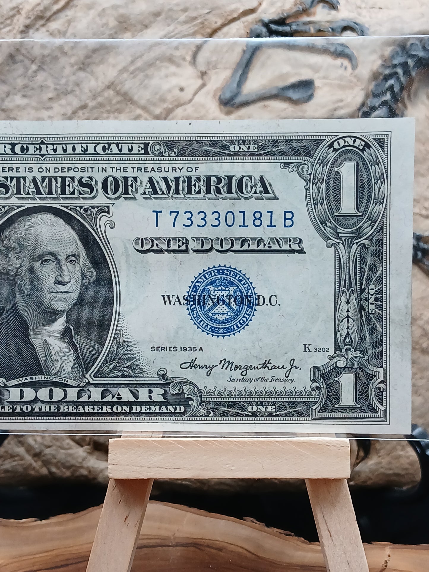 1 American dollar.  1935