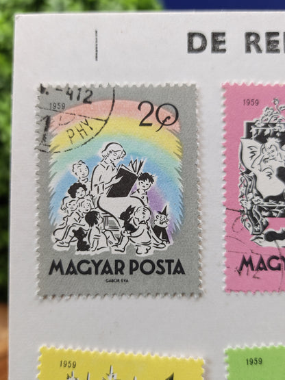 1959 Hungary Fairy Tales Stamp Set