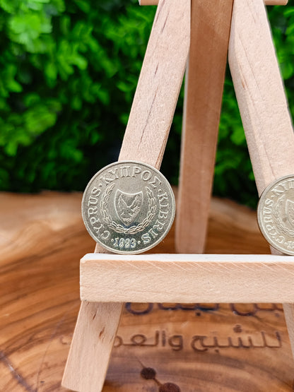 2 & 1 Cent . Cyprus . 1993