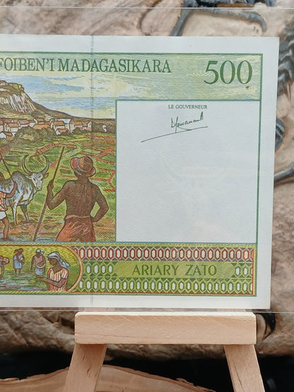 500 Madagascars francs . 1994