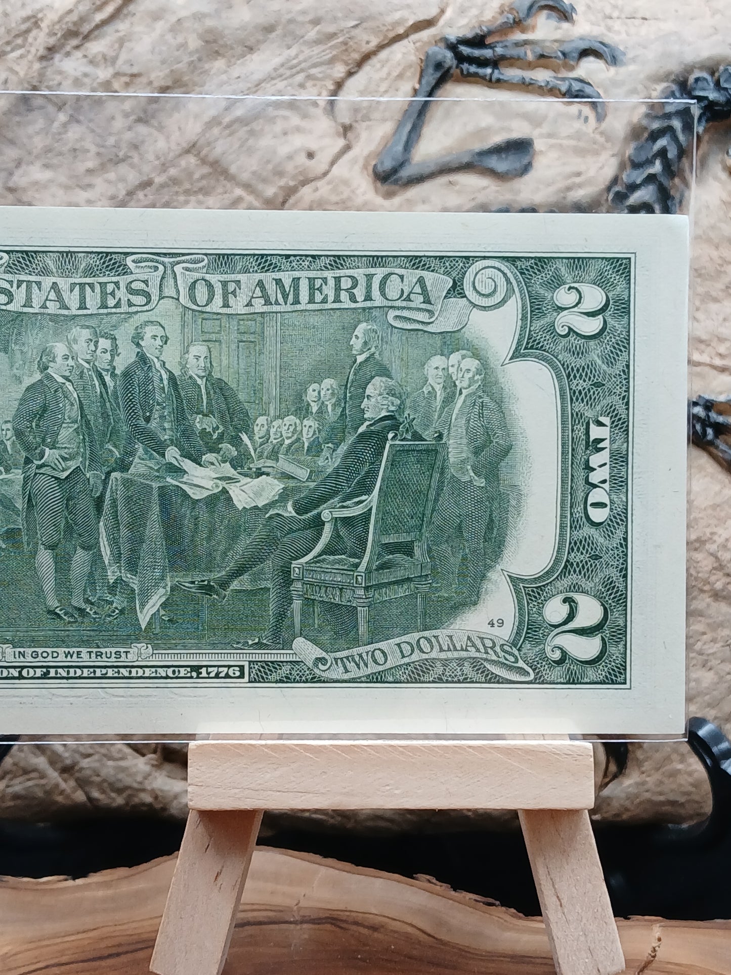 2 American dollars . 2013
