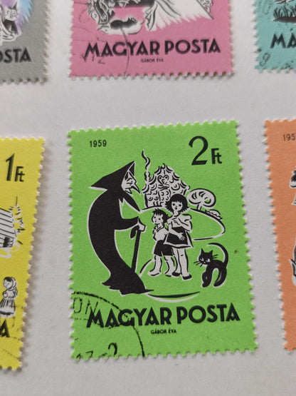 1959 Hungary Fairy Tales Stamp Set
