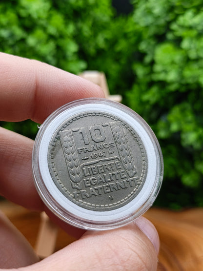 10 Francs . France. 1974