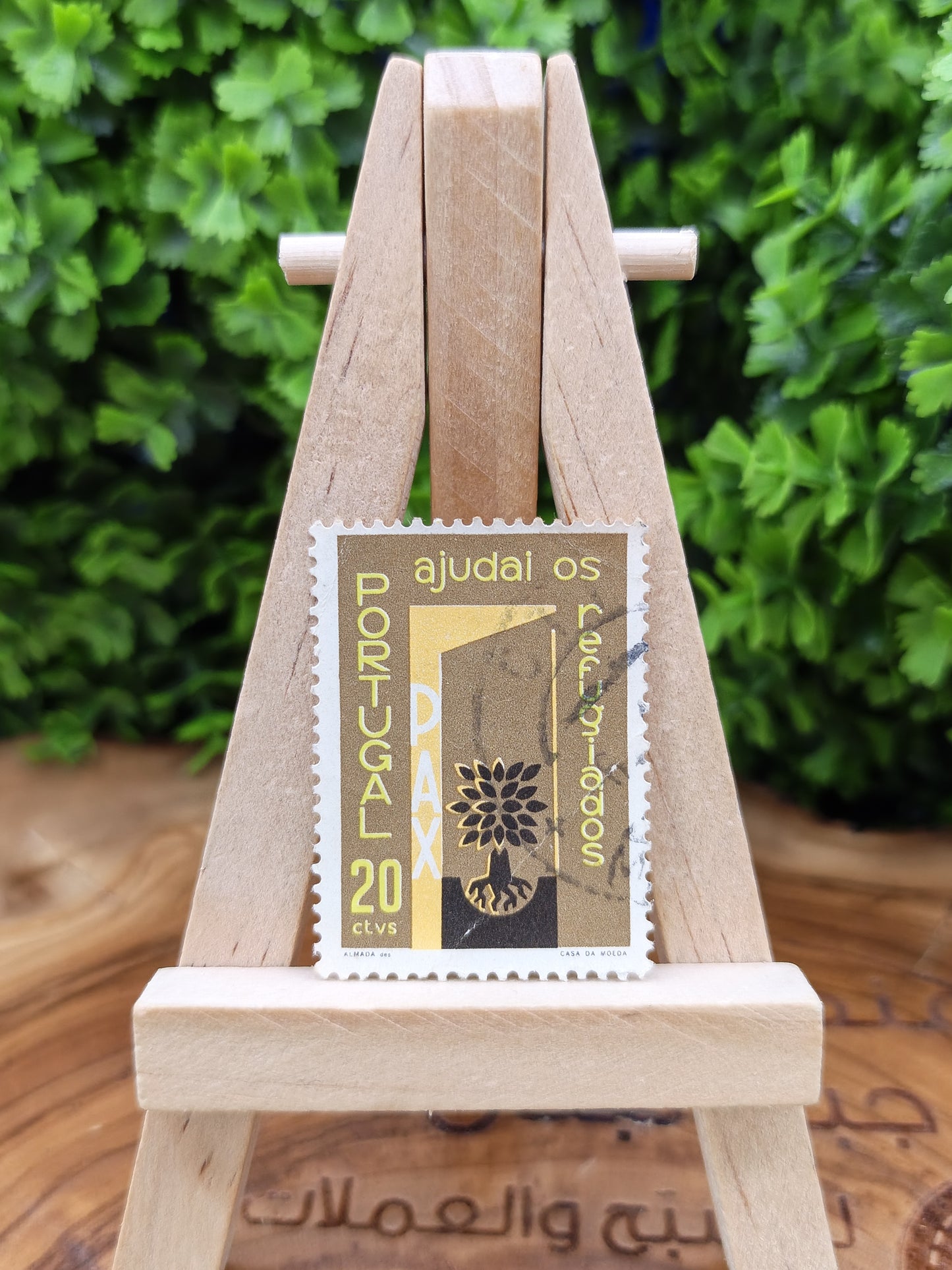 Collection of 65 mixed foreign postage stamps from different countries around the world.