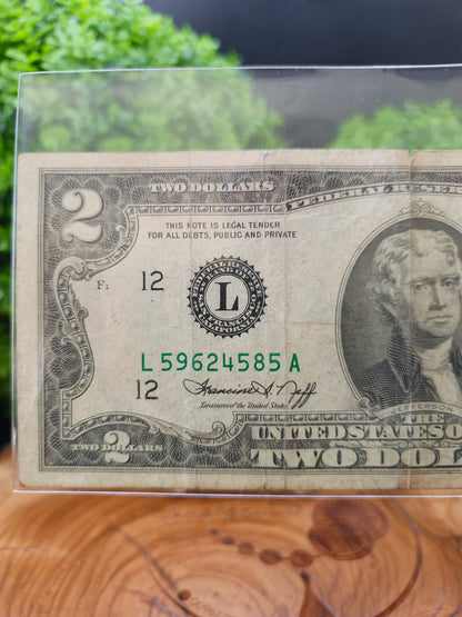 2 dollar 1976 . united states