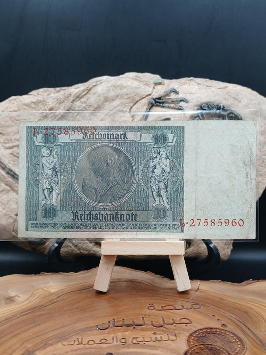 10 Reichsmark . Germany.  1924