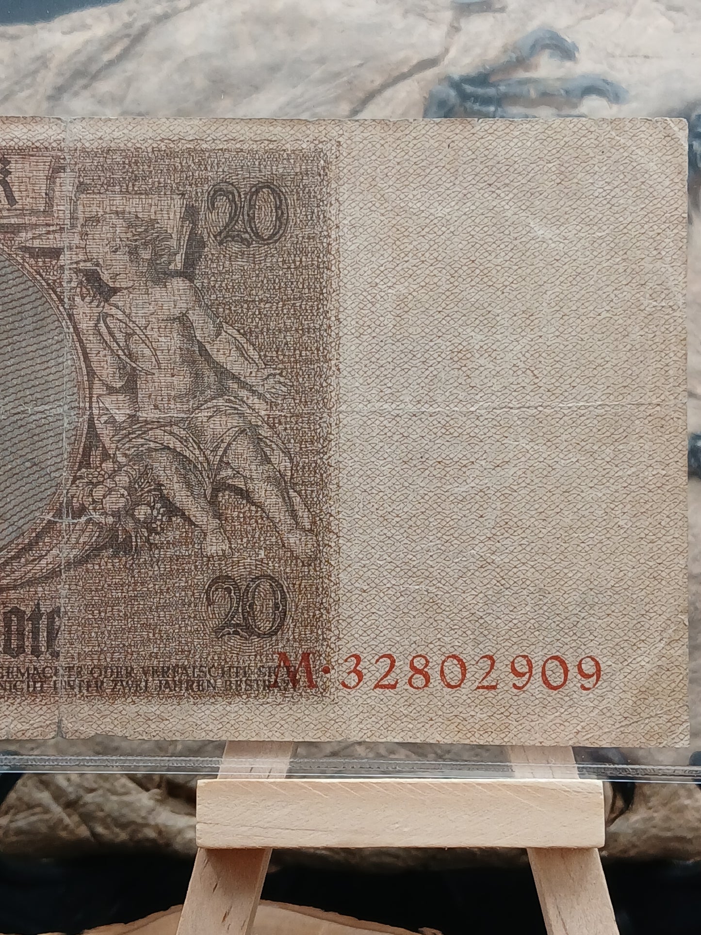 20 Reichsmark . Germany .  1924