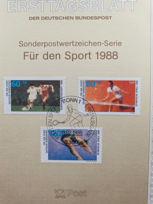 Dynamic Discipline: "Für den Sport 1988" Series