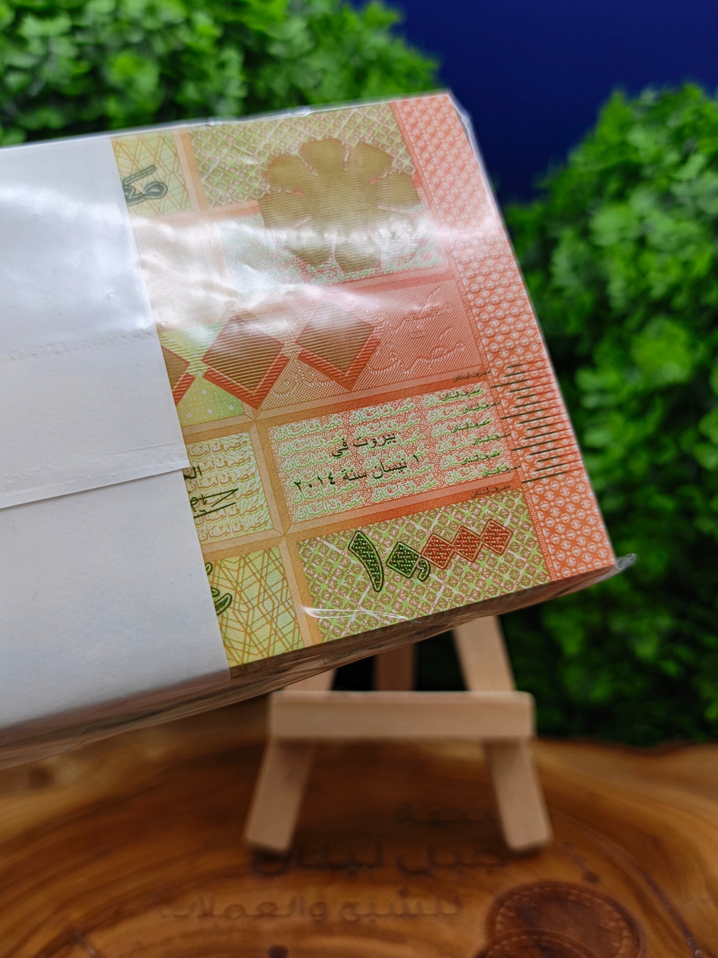 10000 lira bundle. lebanon . 2014