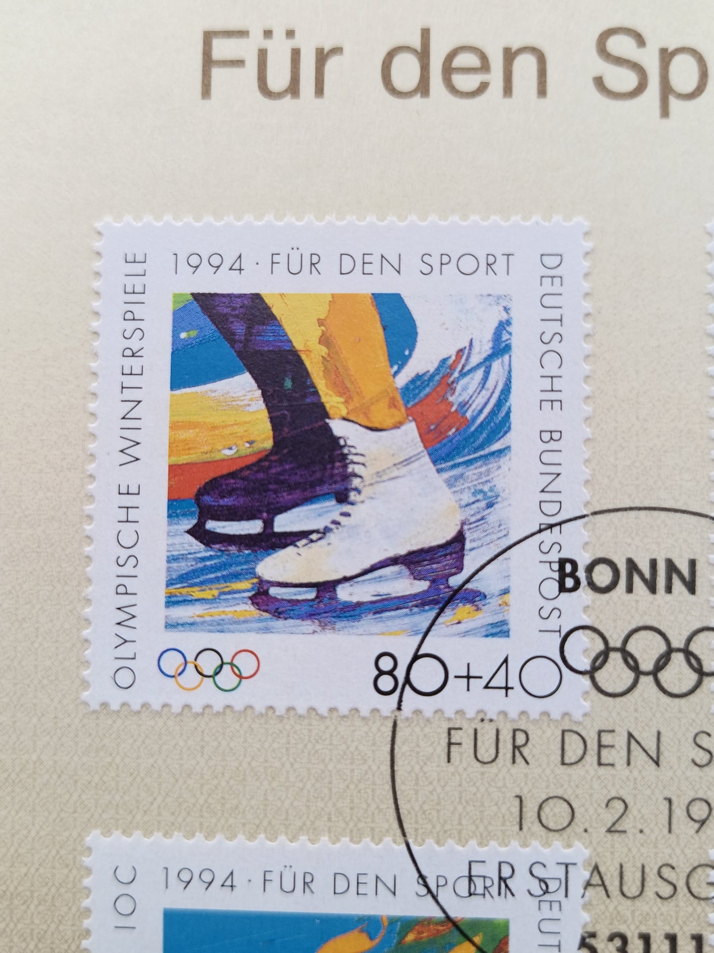 Sporting Milestones: "Für den Sport 1994" Series