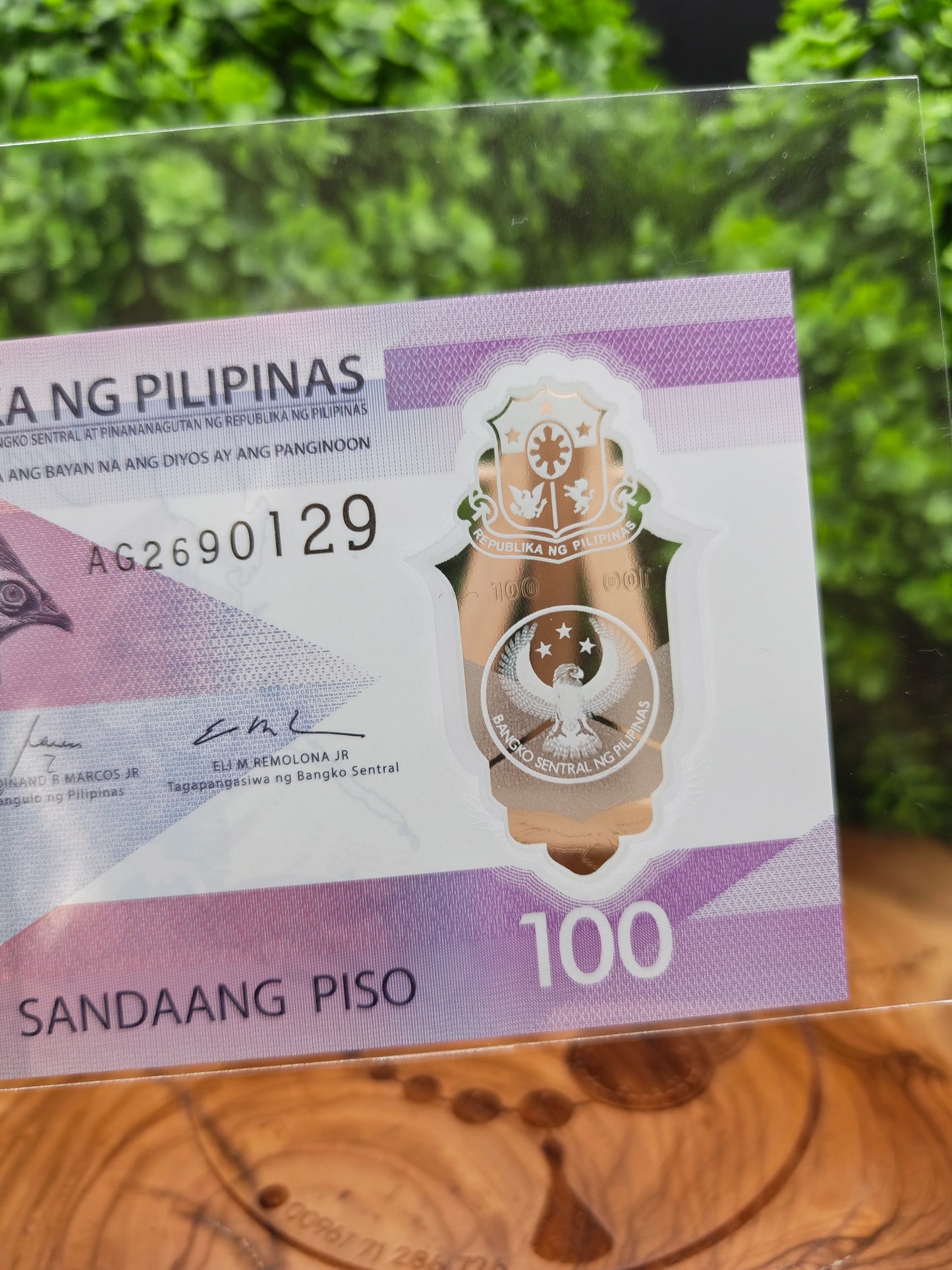 100 piso . Philippines . 2024