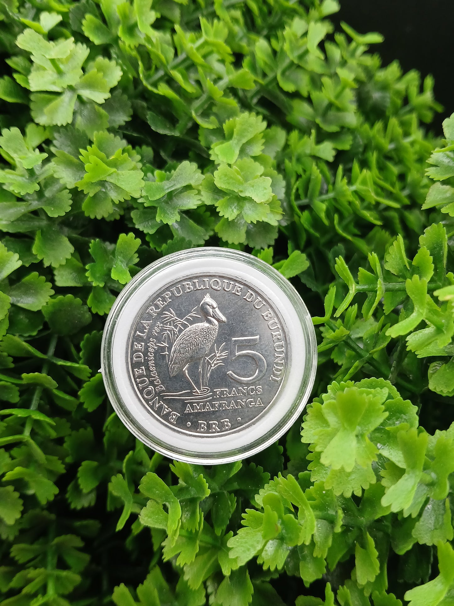5 francs set . Burundi  2014