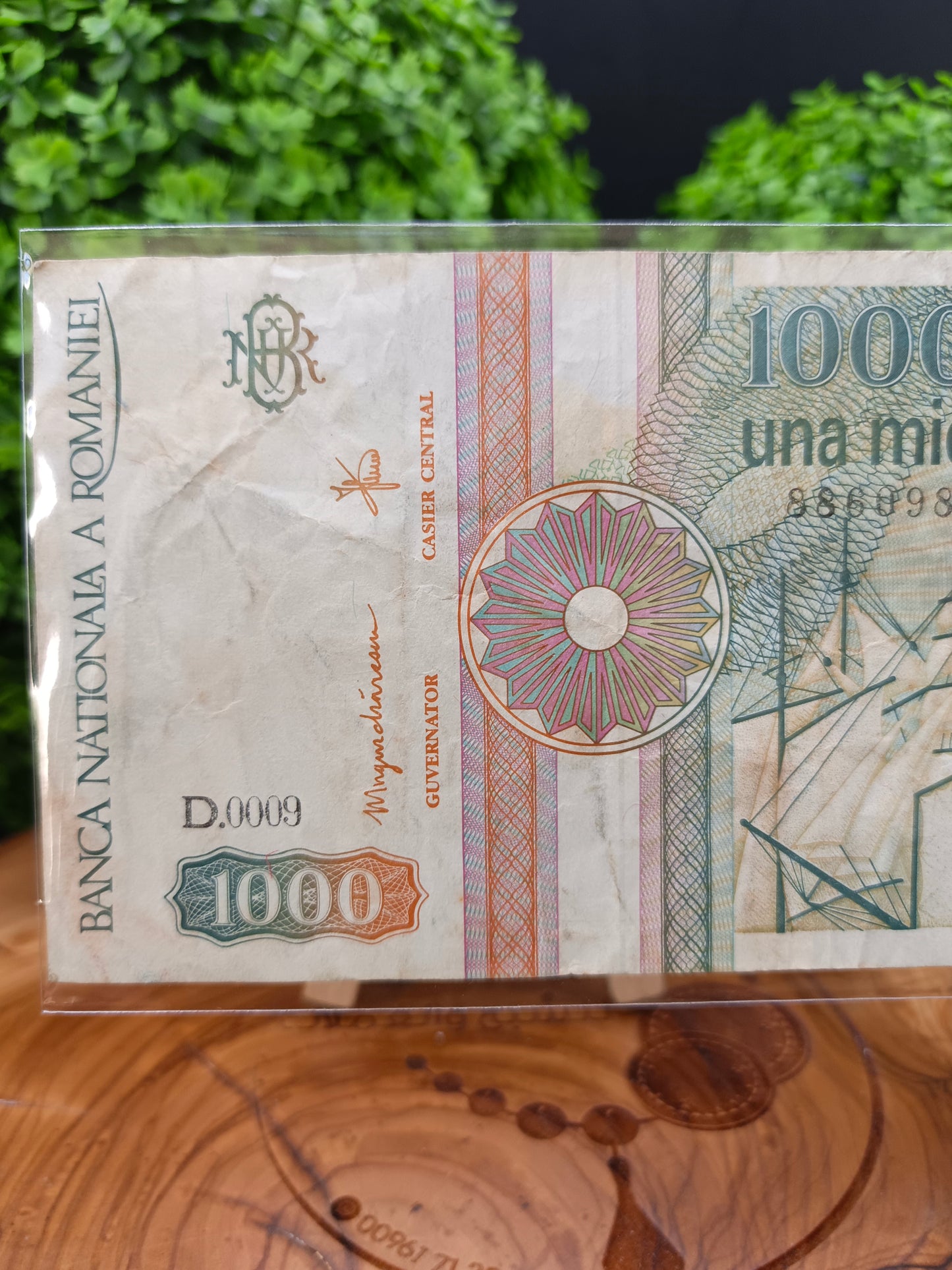 1000 lie . Romania. 1991