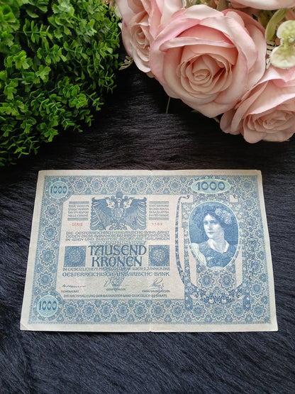 1000 kronen . Austro-Hungarian . 1902
