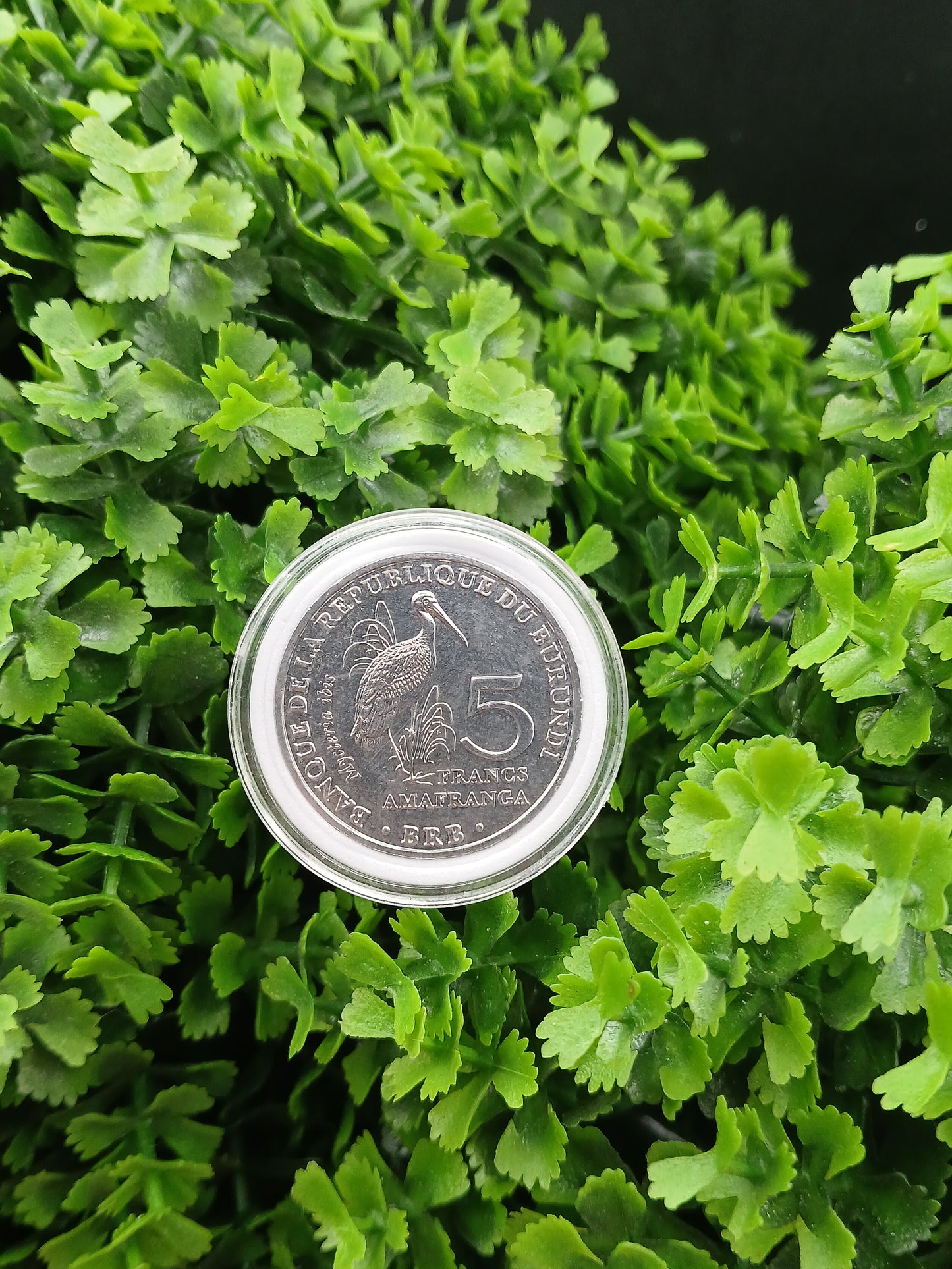 5 francs set . Burundi  2014