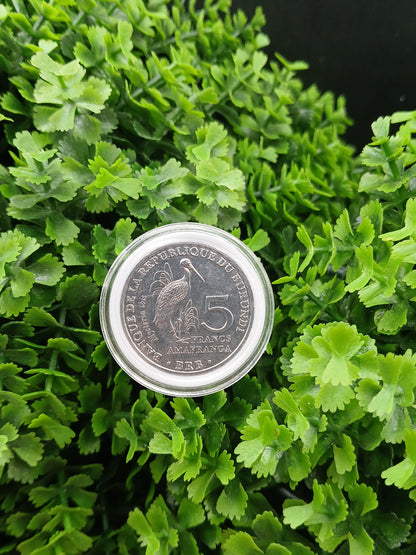 5 francs set . Burundi  2014