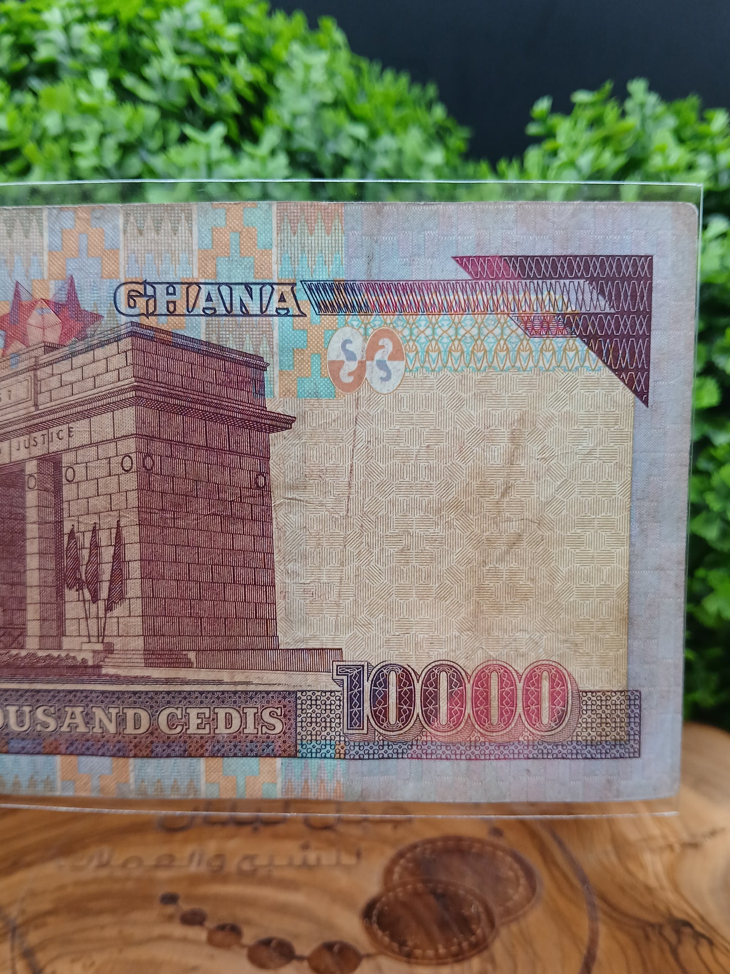 10000 cedis. Ghana 2003