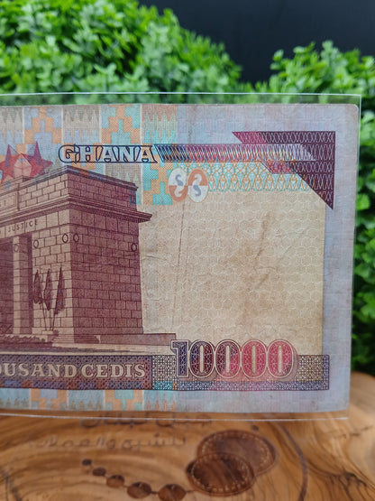 10000 cedis. Ghana 2003