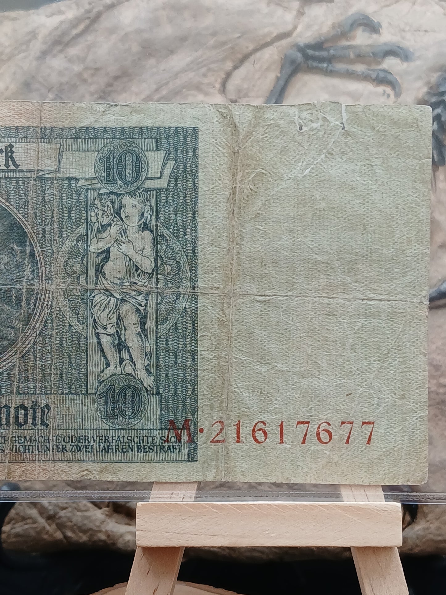 10 Reichsmark . Germany.  1924