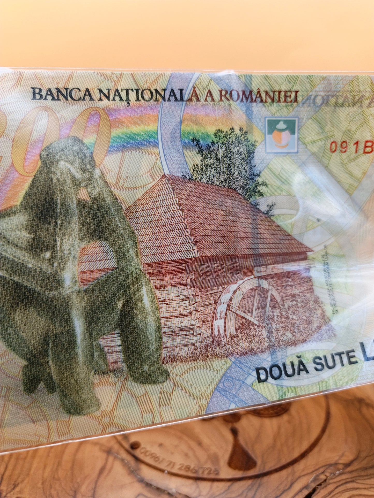 200 lei . romania 2006
