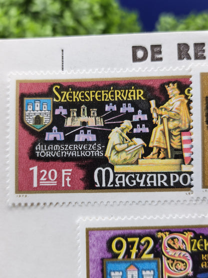 1972 Hungary Millennium of Székesfehérvár Stamp Set
