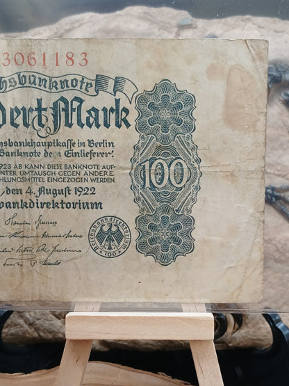 100 Mark. 1922 . Germany
