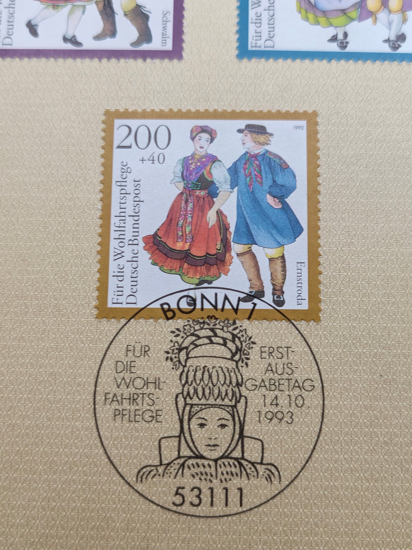 Traditional Heritage: 1993 Welfare Stamps
